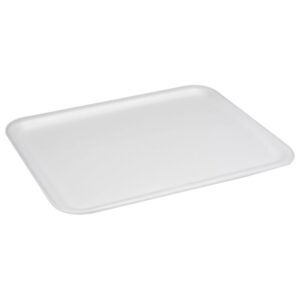 TRAY FM 12X16 WHT 100CT PCTV | Raw Item