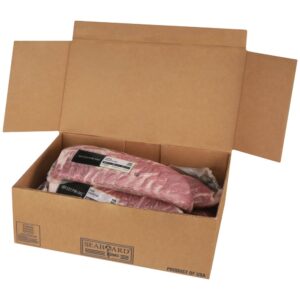 PORK SPRRIB SML 4.9#AVG 8CT | Packaged