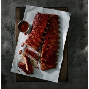 PORK SPRRIB SML 4.9#AVG 8CT | Styled