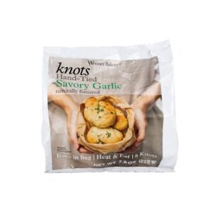 Garlic Knot Rolls | Packaged