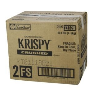 CRUMB CRACKER SALTINE KRISPY 160Z | Corrugated Box