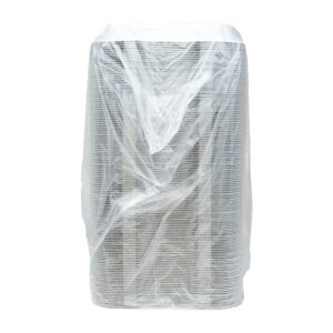 MFPP 9×6 Hoagie 2 compt White | Packaged