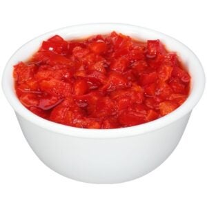 Diced Red Peppers | Raw Item