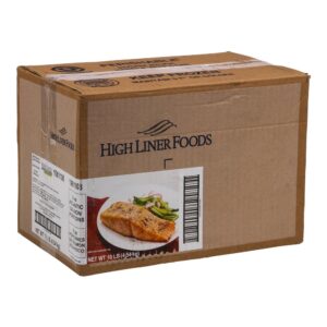 Salmon Fillets, Atlantic Skinless, 8 oz. | Corrugated Box