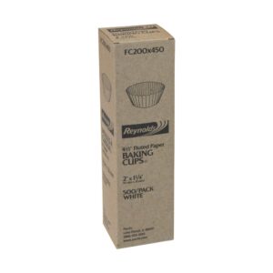 4 1/2″ White Bake Cups | Packaged