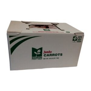 Jumbo Carrots | Corrugated Box