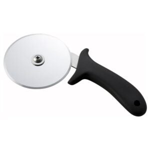 4″ Pizza Cutter with Black Handle | Raw Item