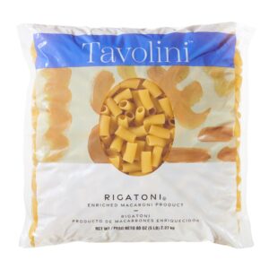 PASTA RIGATONI 5# TAV | Packaged