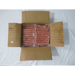 FRANKS BEEF SKNLS 8″ 1-10# VIENNA | Packaged