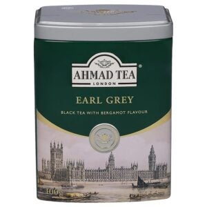 AHMAD TEA TEA EARL GREY TIN 100GM | Packaged