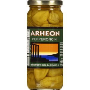 ARHEON PEPPERONCINI JARS 16oz | Packaged