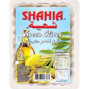 SHAHIA OLIVES GREEN VACUUM PACK 1# | Packaged