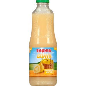 SHAHIA GUAVA NECTAR GLASS 1 LTR | Packaged