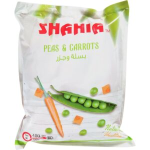 FROZEN GREEN PEAS & CARROTS | Packaged