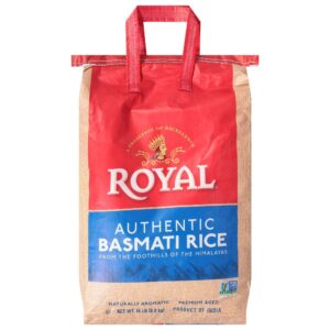 ROYAL RICE BASMATI WHITE 15LB | Packaged