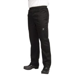 Medium Black Chef Pants | Styled