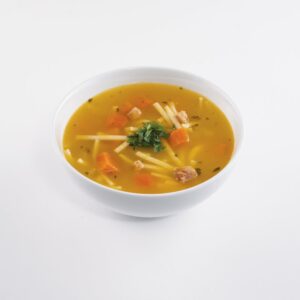 Lo-Sodium Chicken Noodle Soup | Styled