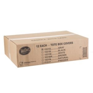 Bus Box Lid, Gray | Corrugated Box