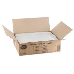 Bus Box Lid, Gray | Packaged