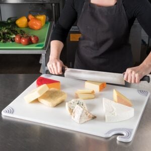 18 x 24 Inch Cutting Board, White | Styled