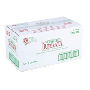 CHEESE MOZZ FRSH BURRATA 4-1# GRAN | Corrugated Box