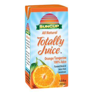 Orange Tangerine Juice Box | Packaged