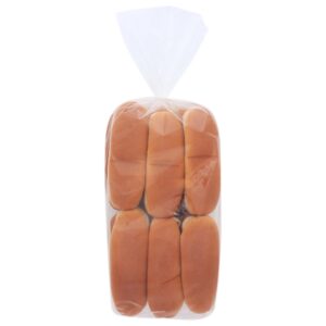 Bun, Hot Dog, 6″,  Sliced WG | Packaged