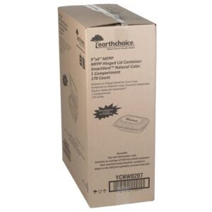 CONT MFPP 1CMPT WHT 9X6 HNGD 2-85CT | Corrugated Box