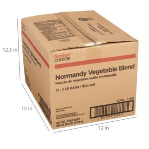 Normandy Vegetable Blend | Corrugated Box