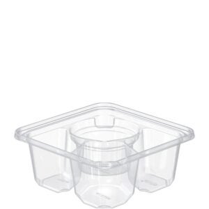 3 Compartment Plastic Containers | Raw Item