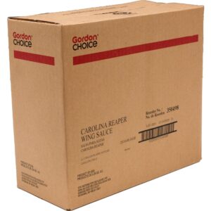 SAUCE WNG CAROLINA REAPER 1GAL GCHC | Corrugated Box