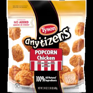Fully Cooked Breaded Popcorn Chicken | Packaged
