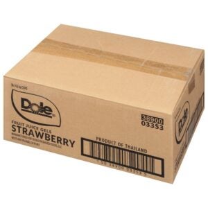 36/4.3 OZ STRAWBERRY FRUIT JUICE GE | Corrugated Box