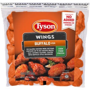 Buffalo Style Uncooked Bone In Wings 2.5 lbs | Packaged