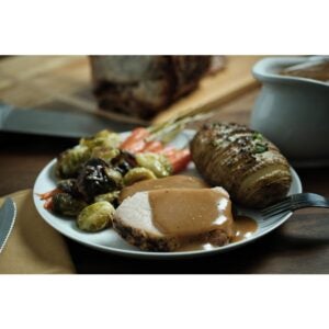 Roasted Pork Gravy | Styled