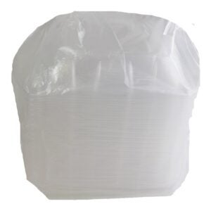LID DOME 9X9 OVL CLR 300CT SABR | Packaged
