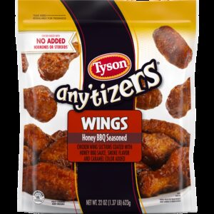 Tyson Any’tizers Honey BBQ Chicken Wings | Packaged