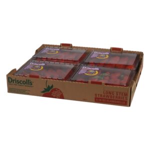 STRAWBERRY STEM-ON 4-1# P/L | Corrugated Box