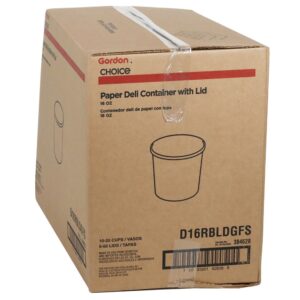 CONT PPR DELI 16Z 10-25CT GCHC | Corrugated Box