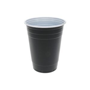 16 oz. Black Plastic Cups | Raw Item