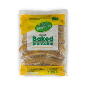 PLANTAIN WHL BAKED 8-2.25# BIGBAN | Packaged