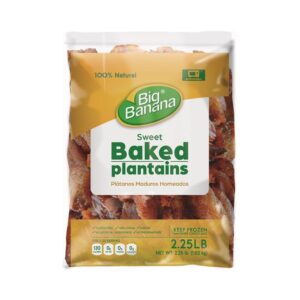 PLANTAIN WHL BAKED 8-2.25# BIGBAN | Packaged