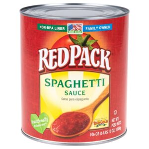 SAUCE SPAGHETTI REDPACK 6-10 COMM | Packaged