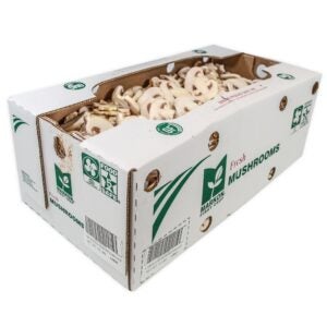 1-10# GFS SLICED MUSHROOMS 1/4″ | Packaged