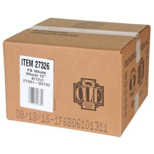 TORTILLA WHL WHE 6-12CT LA BANDERI | Corrugated Box