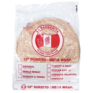 TORTILLA WHL WHE 6-12CT LA BANDERI | Packaged