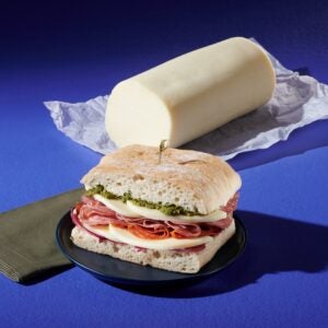 Unsmoked Provolone Cheese | Styled