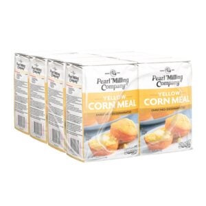 Yellow Medium-Grind Corn Meal | Corrugated Box