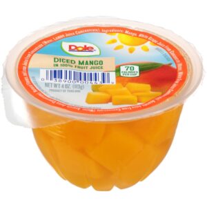 Diced Mangos in Juice | Packaged