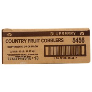 Blueberry Fruit Cobbler | Corrugated Box